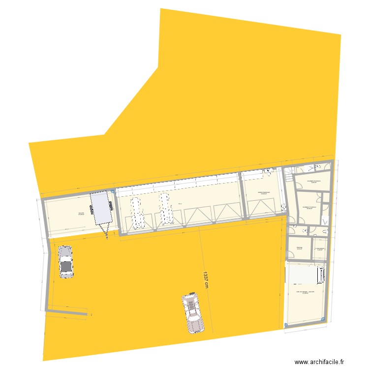 Viti. Plan de 0 pièce et 0 m2