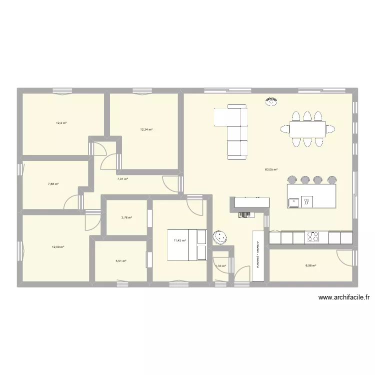 maison. Plan de 11 et 143 m² maison. Plan de 11 et 143 m²