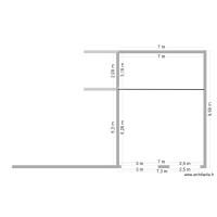 carport plan de masse