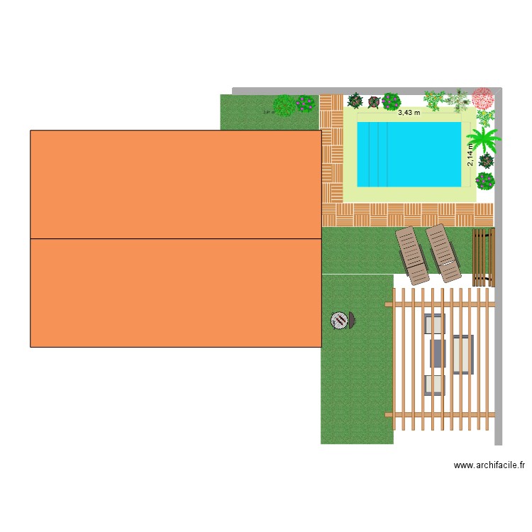 perso. Plan de 0 pièce et 0 m2