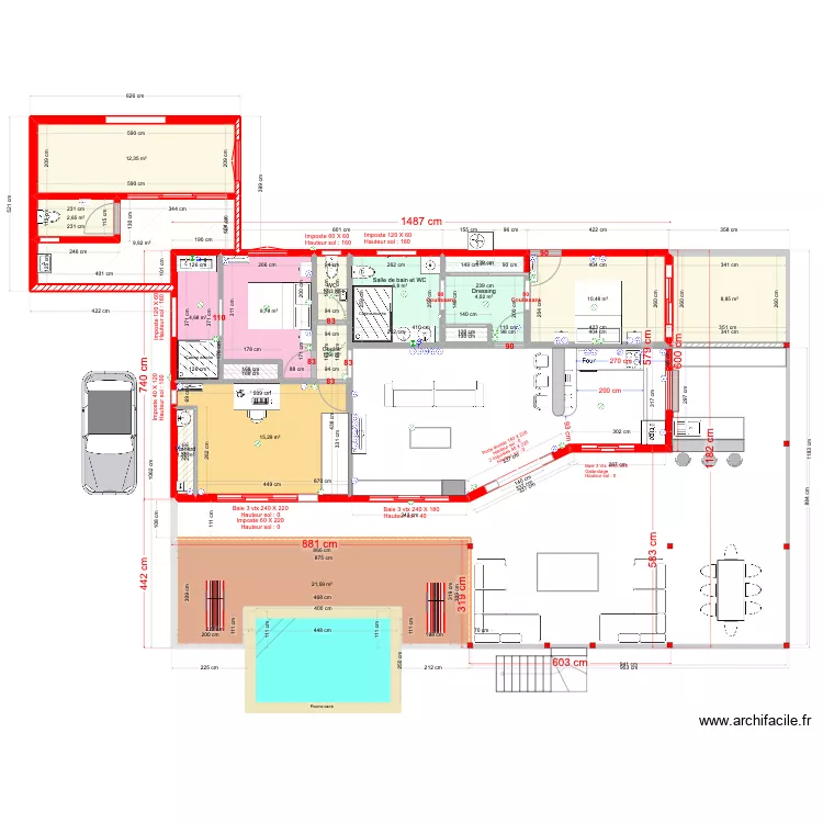 Villa Cocotte Ducos Moonette 1. Plan de Villa Cocotte Ducos Moonette 1. Plan de
