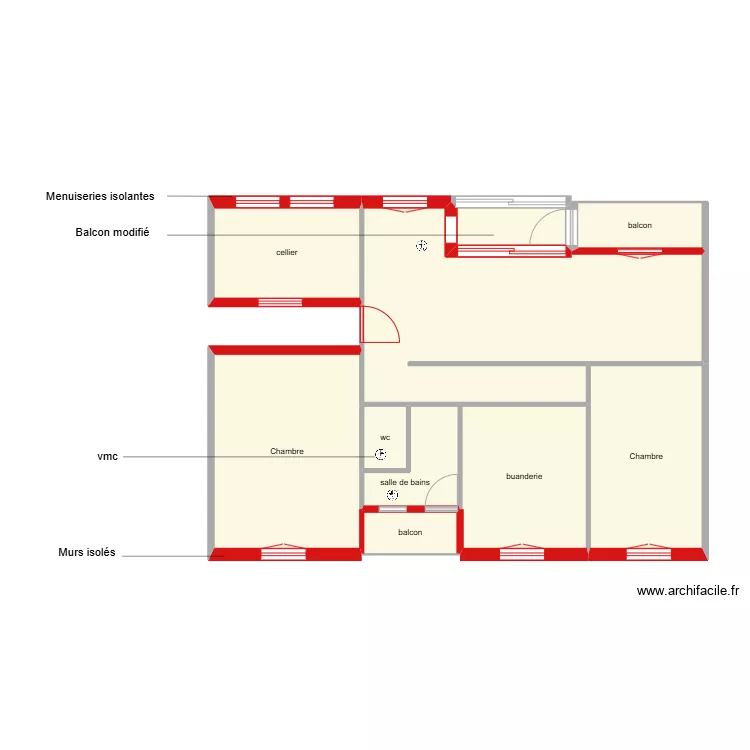 BUISSON &eacute;pe 1. Plan de 