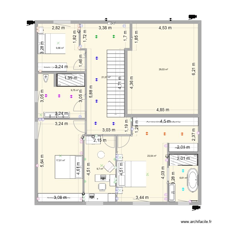 16.01 Memet ELEC. Plan de 0 pièce et 0 m2