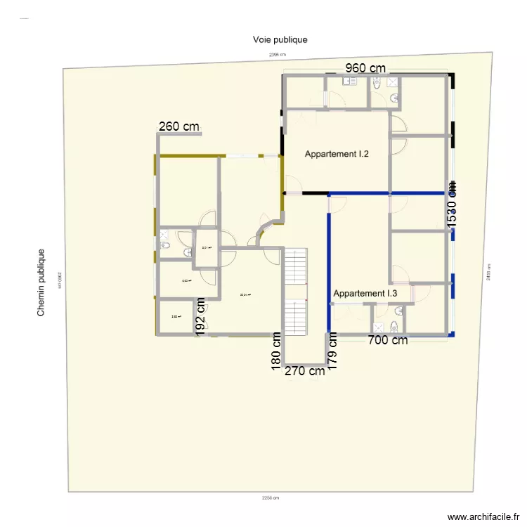 plan INSS PAR APPARTEMENT. Plan de 