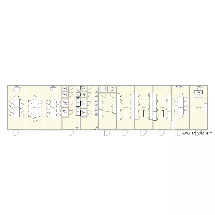 TEKERIA CHANTIER PONT D'AIN. Plan de 19  et 144 m²