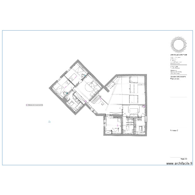 Plans maison ALTWEGG - Archamps-Etage. Plan de 0 pièce et 0 m2