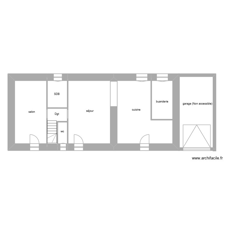 abraham. Plan de 0 pièce et 0 m2
