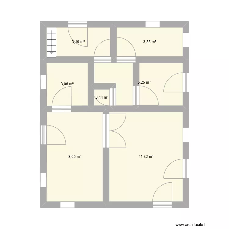 maison pailloles. Plan de 7 et 35 m² maison pailloles. Plan de 7 et 35 m²
