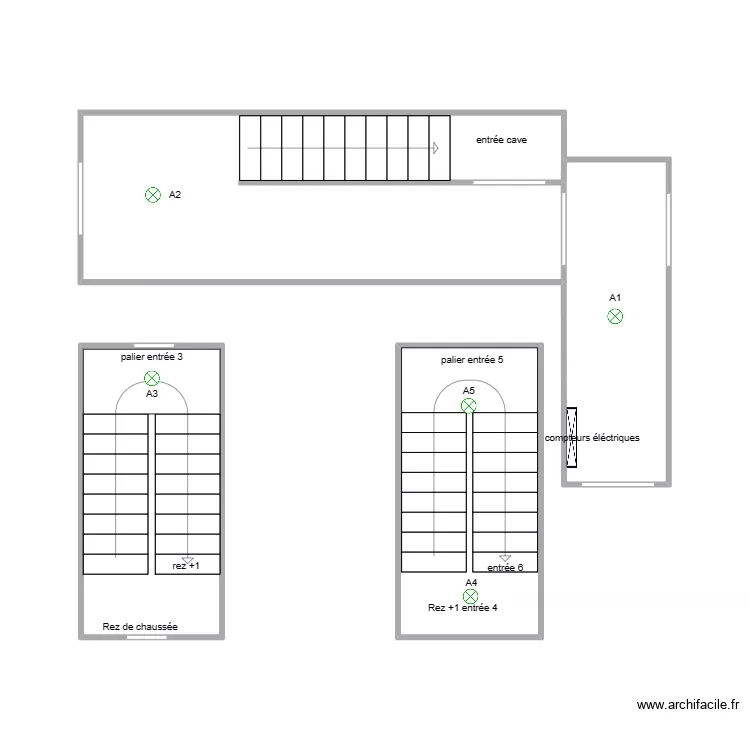 plan communs roux. Plan de 