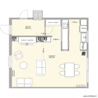 Plan cuisine fermée