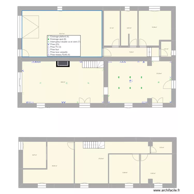 Cleyrac vide1. Plan de 