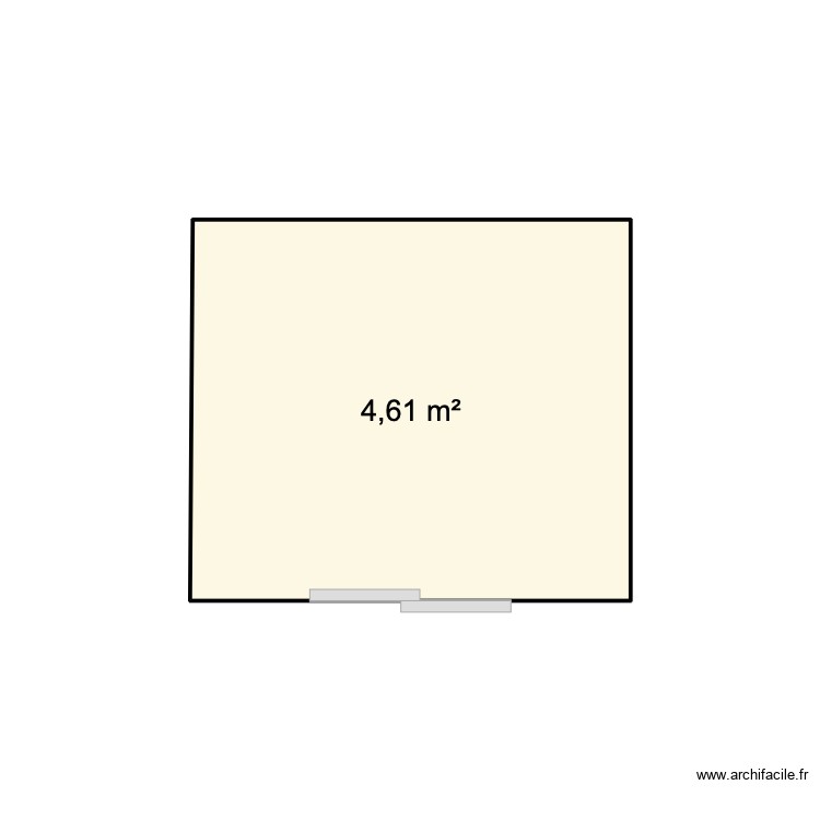 cabanon. Plan de 0 pièce et 0 m2