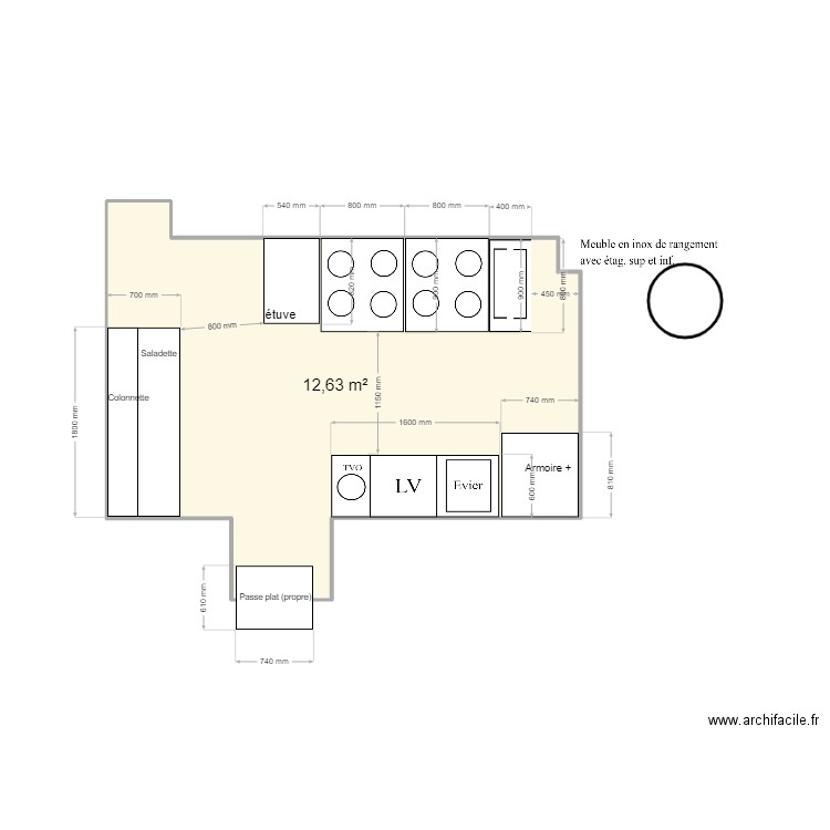 L'OLIVIER. Plan de 0 pièce et 0 m2