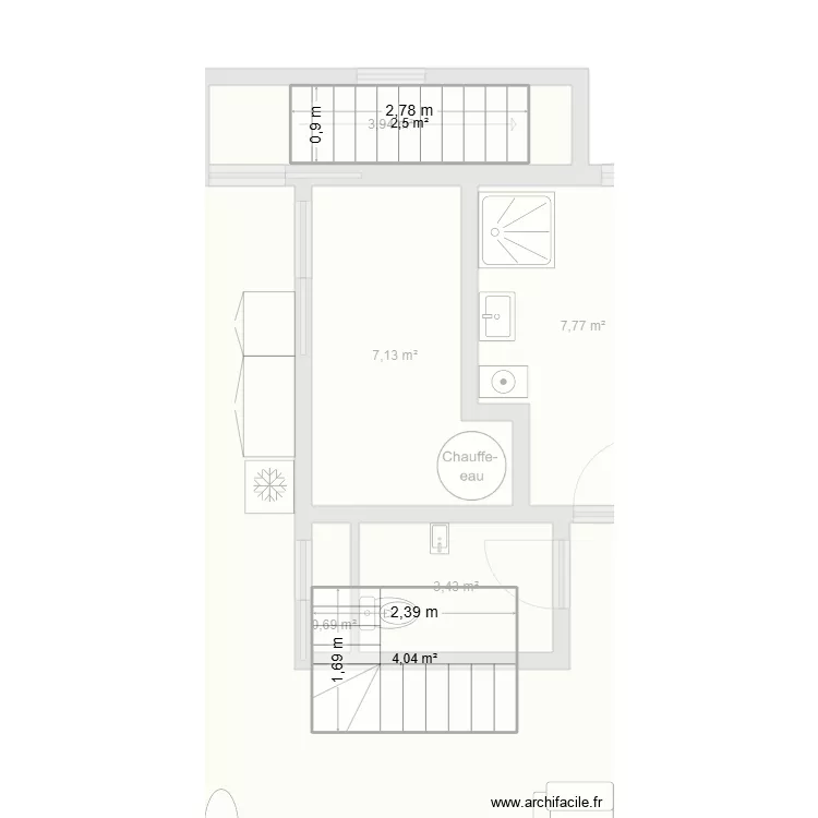 maisonV7. Plan de 