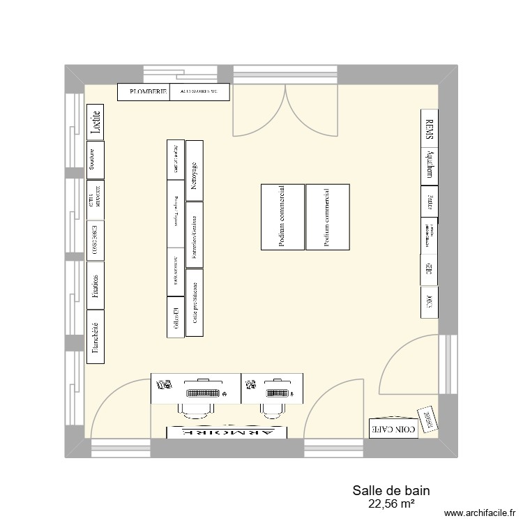 PLAN AGENCE. Plan de 0 pièce et 0 m2