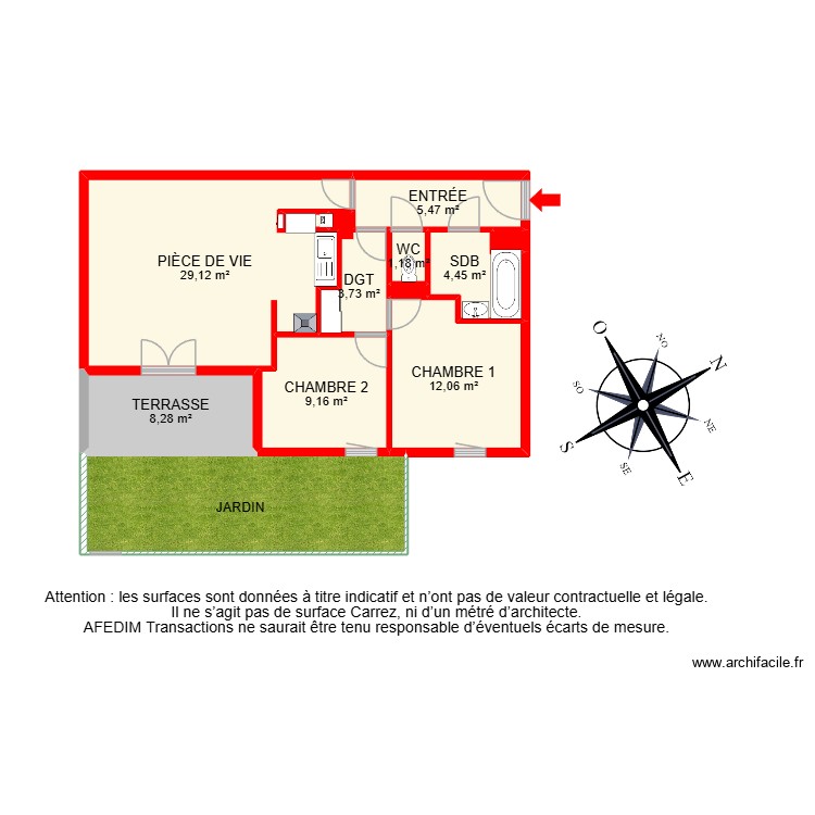 BI 29511. Plan de 0 pièce et 0 m2