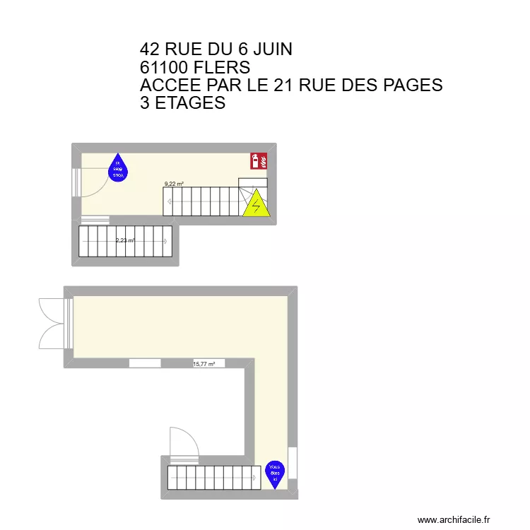 42 R DU 6 JUIN . Plan de 