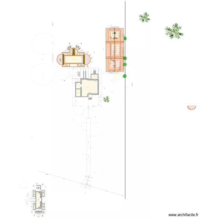 Plan de masse Magescq. Plan de Plan de masse Magescq. Plan de
