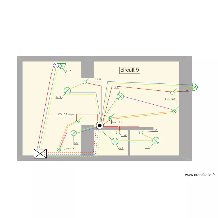 circuit 9. Plan de 