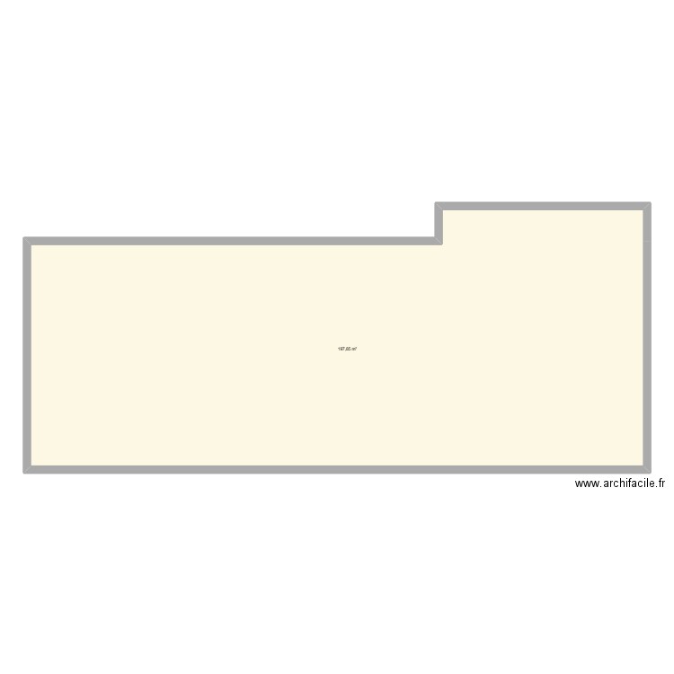 ceauce. Plan de 1 pièce et 198 m2