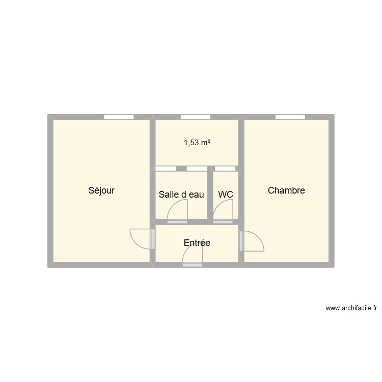 2509 ZURLENI - CASTELNEAU. Plan de 6 pièces et 15 m2