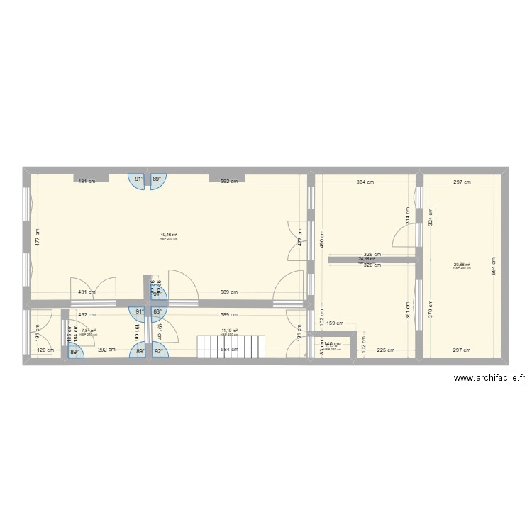 Chaux. Plan de 0 pièce et 0 m2