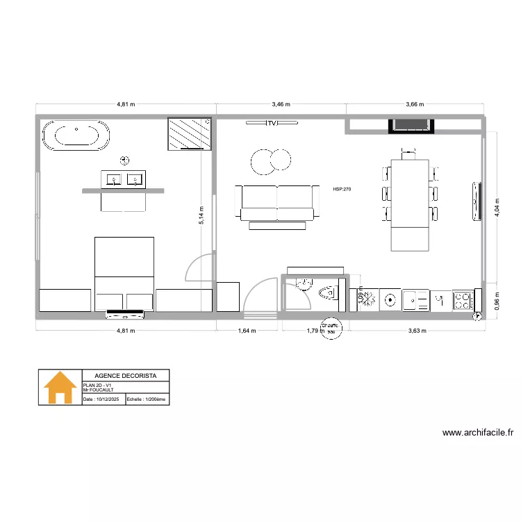 2D_V1_PAUL. Plan de 