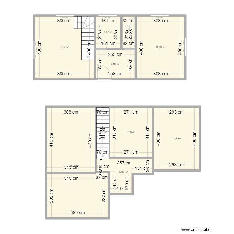 appart RDC. Plan de 0 pièce et 0 m2