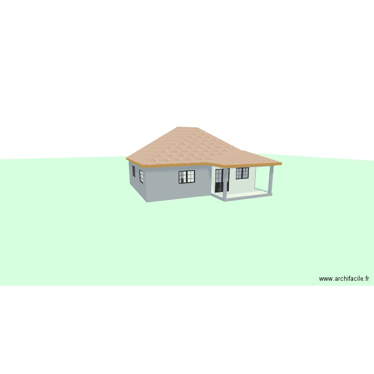 Propos @1. Plan de 4 pièces et 32 m2