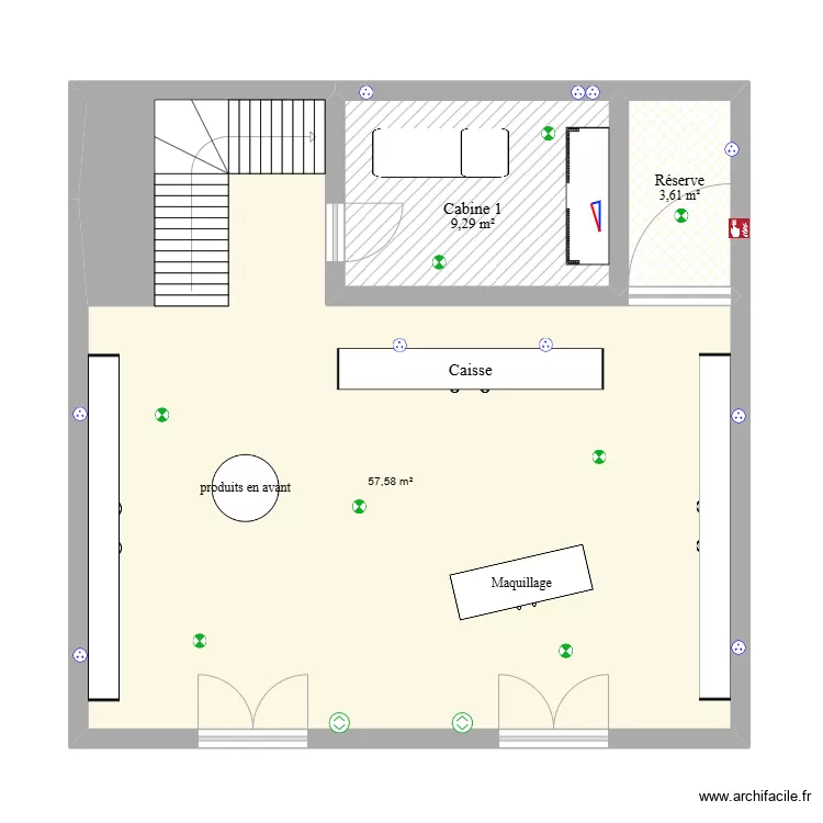 plan yves rocher. Plan de 