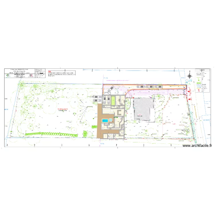 TEST BG DJERAPH. Plan de 29 Pièces et 449 m² TEST BG DJERAPH. Plan de 29 Pièces et 449 m²