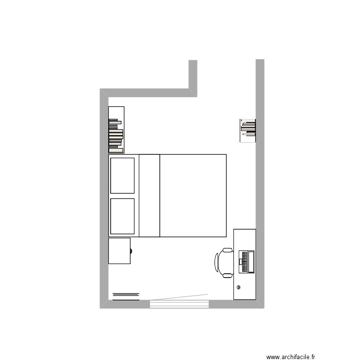 Louis chambre. Plan de 0 pièce et 0 m2