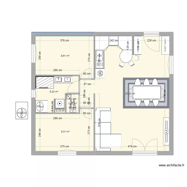 PLAN MAISON TRADI. Plan de PLAN MAISON TRADI. Plan de