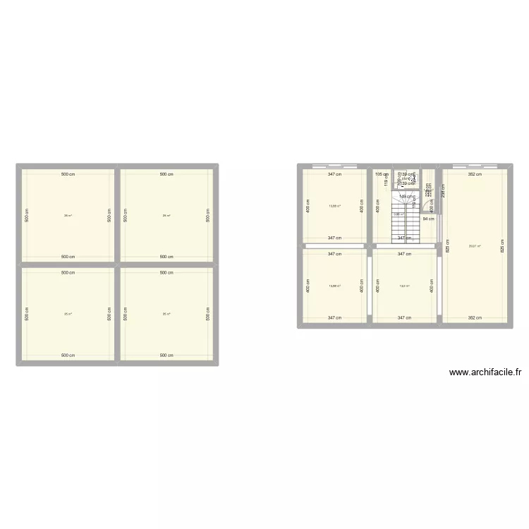 maison de vacances. Plan de 
