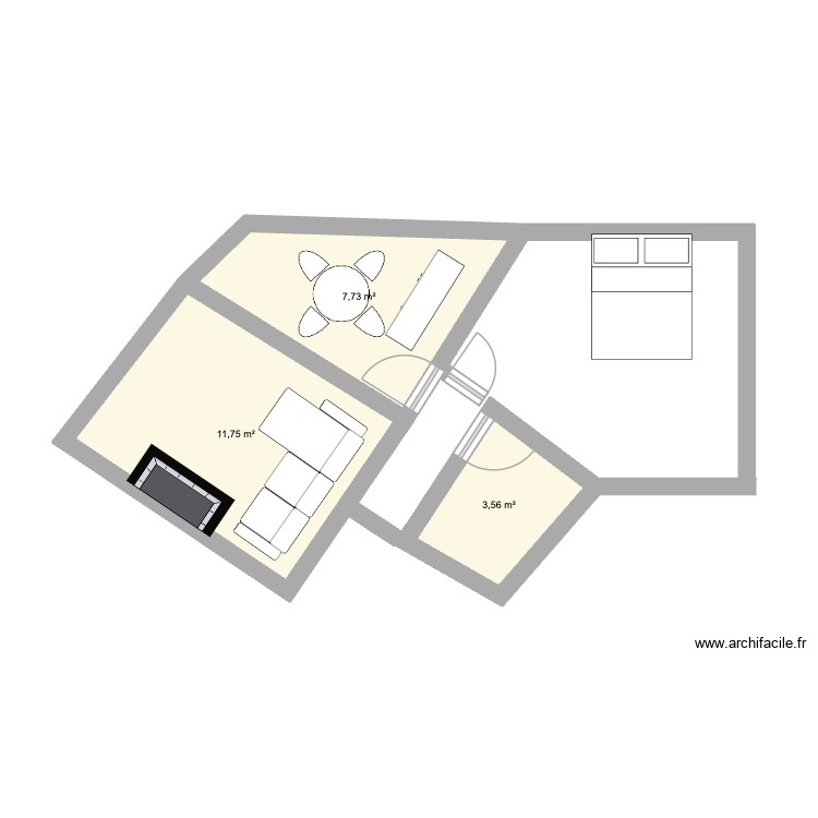 13 R. Plan de 0 pièce et 0 m2