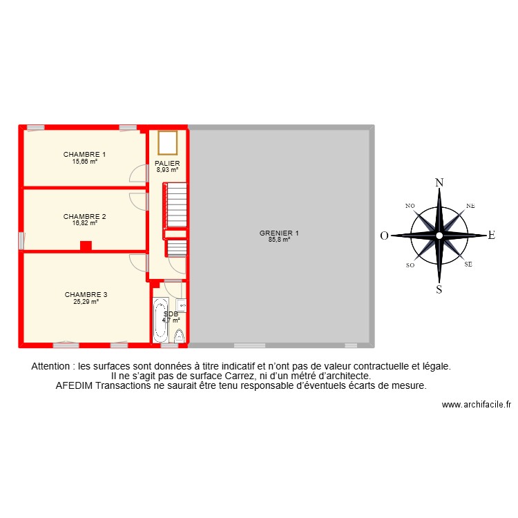 BI -27591. Plan de 28 pièces et 463 m2