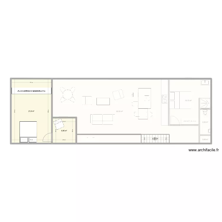Villa Epona. Plan de 