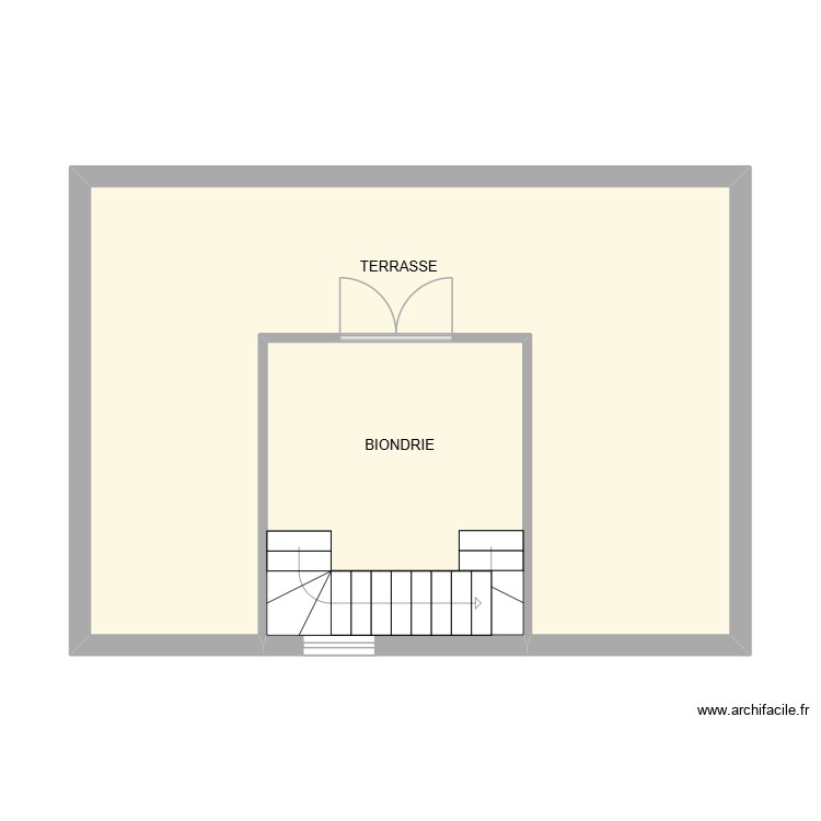 2eme etage. Plan de 0 pièce et 0 m2