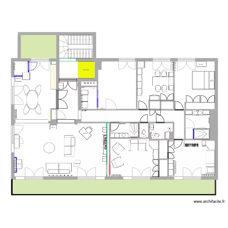 Appartement Enghien Mora variante 07 01 2025. Plan de 