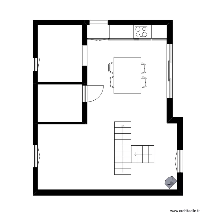 busson etage 1. Plan de 