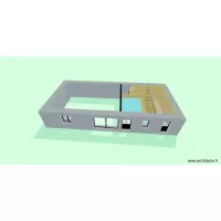 Nico-Emilie-plan 3D solivage R+1 5/12/25