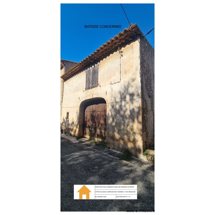 PHOTO FACE. Plan de 0 pièce et 0 m2