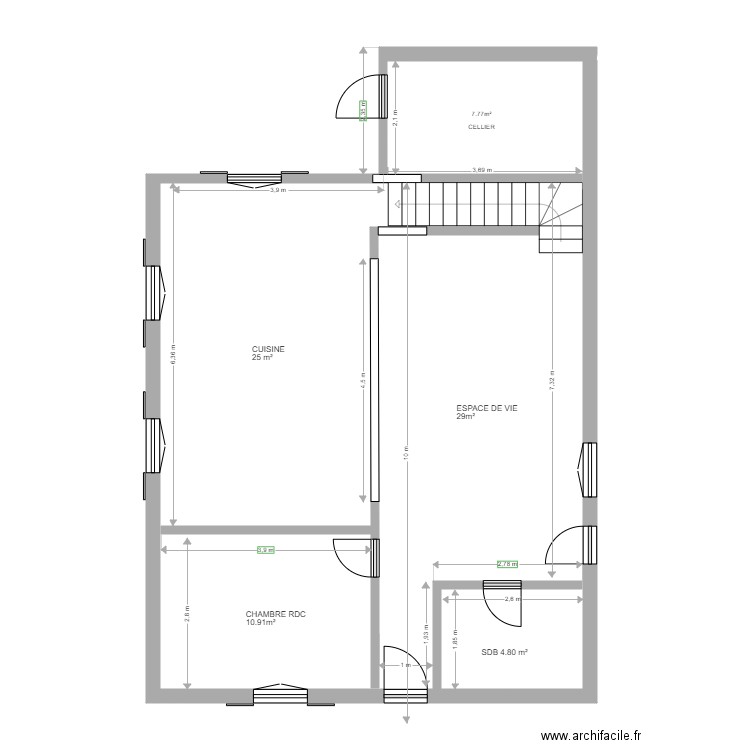 RAMOND Catherine. Plan de 0 pièce et 0 m2