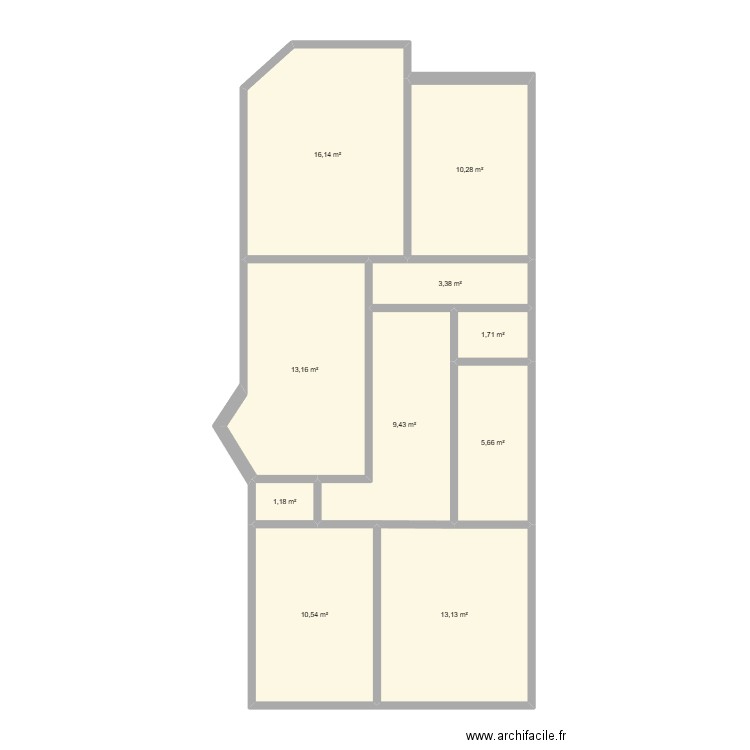 ICEM - Courbevoie - 4e. Plan de 10 pièces et 85 m2
