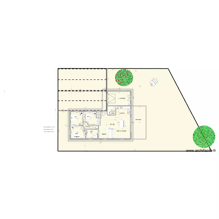 villa essaie avec depot final. Plan de 