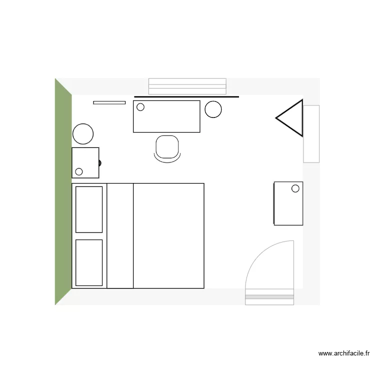 chambre 2. Plan de chambre 2. Plan de