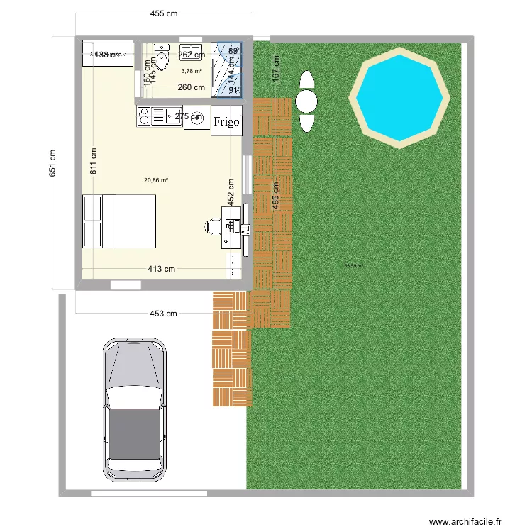 STUDIO MONTJOLY 2. Plan de STUDIO MONTJOLY 2. Plan de