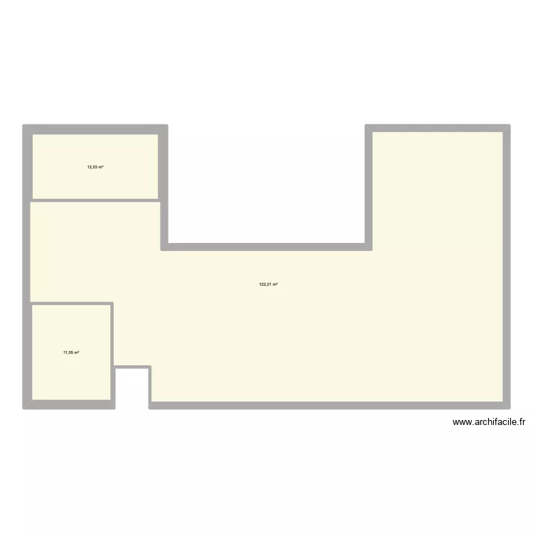 ESSAIS2. Plan de 3  et 170 m²
