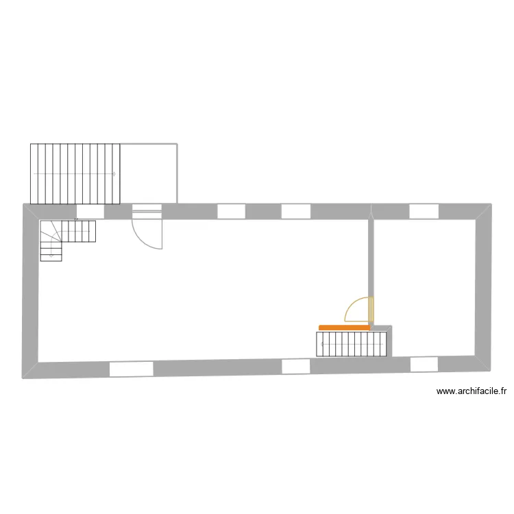 castanet plan. Plan de 
