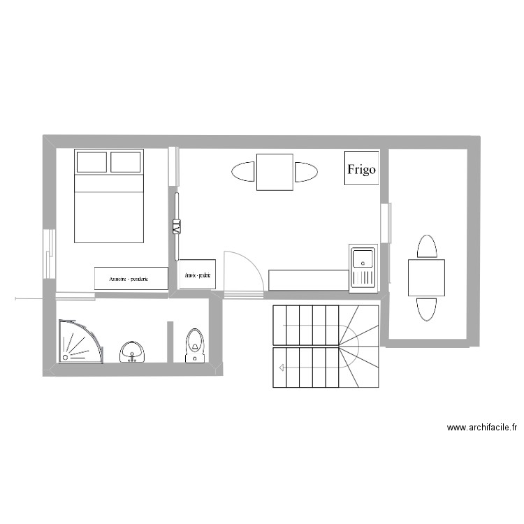 agadir rdc2. Plan de 0 pièce et 0 m2